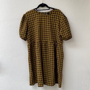 NWT Wild Fable Plaid Smock Dress